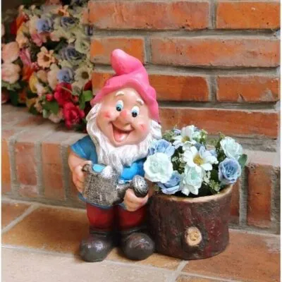 Nain de jardin jardinier