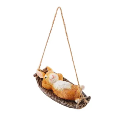 Nain de Jardin Lapin Dormeur