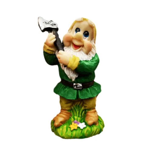 Nain de Jardin Hacheur Vert