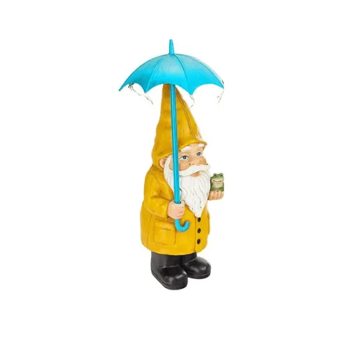 Nain de Jardin Lampe avec Parapluie – Image 2