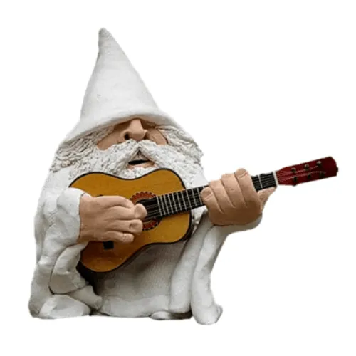 Nain de Jardin Mage Blanc