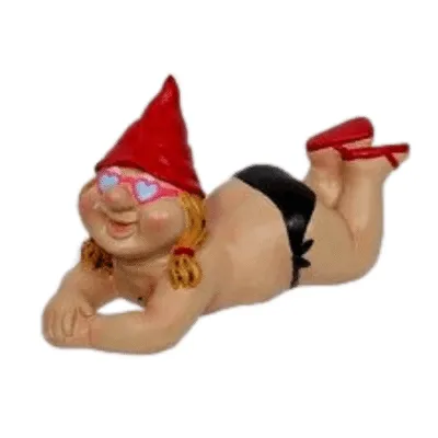 Nain de Jardin en Maillot de Bain