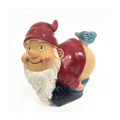 Nain de Jardin Fesses à l'Air