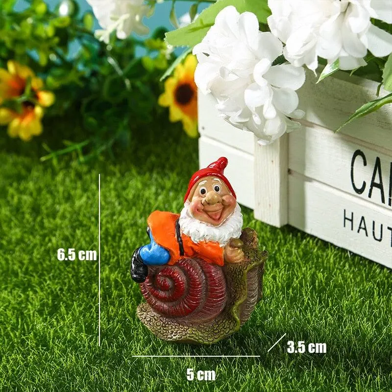 Nain de Jardin sur son Escargot – Image 2