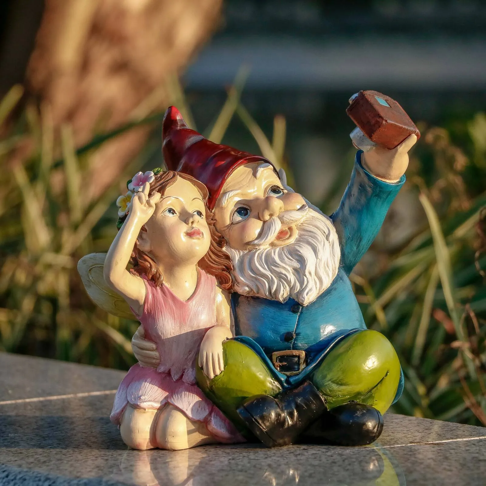 Nain de Jardin Fille et Père – Image 8