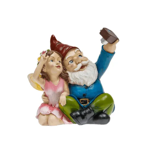Nain de Jardin Fille et Père