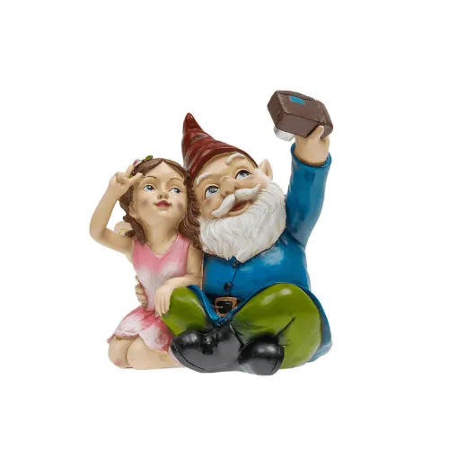 Nain de Jardin Fille et Père – Image 2