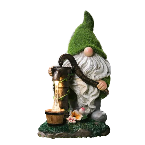 Nain de Jardin Lutin Vert
